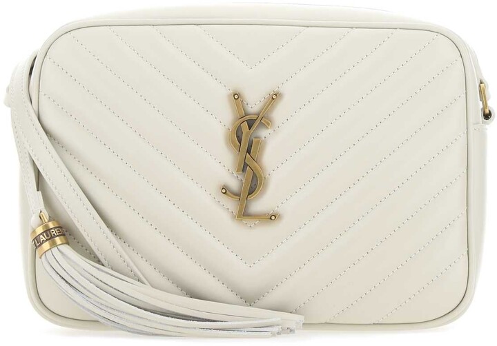 white ysl camera bag