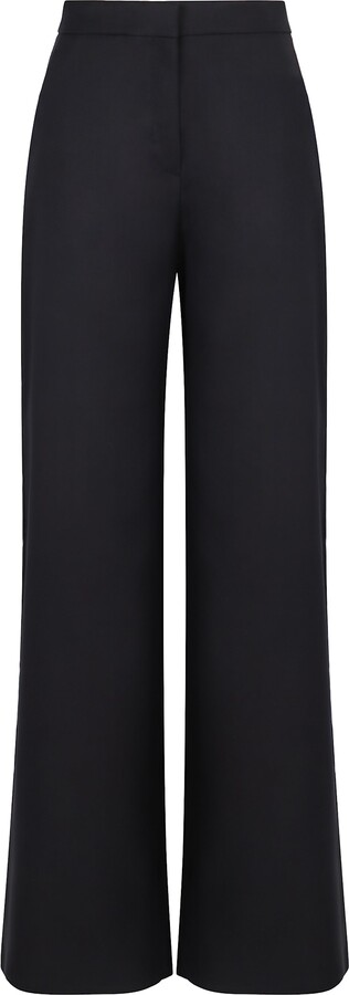 Studio Max Mara Mozart High-rise Cotton Trousers