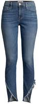 Thumbnail for your product : Frame Le Skinny de Jeanne Asymmetric Raw Hem Jeans