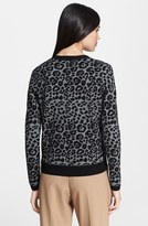 Thumbnail for your product : Milly Cheetah Jacquard Cardigan