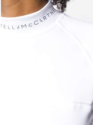 adidas by Stella McCartney branded collar sports top