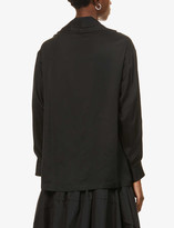 Thumbnail for your product : 3.1 Phillip Lim Oversized crepe shirt