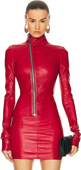 Rick Owens Gary Jacket in Red ShopStyle