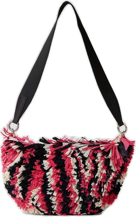 Collina Strada Zipped Moon Bag