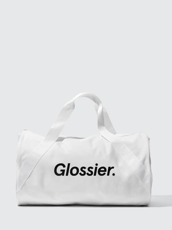 Glossier Sneaker White Duffel Bag ShopStyle