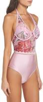 Thumbnail for your product : Ted Baker Serenity Mesh One-Piece Swimsuit