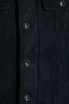 Thumbnail for your product : Dolce & Gabbana Leather-trimmed shearling jacket
