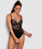 Thumbnail for your product : Fashion X Comfort Bodysuit - Black/Nude