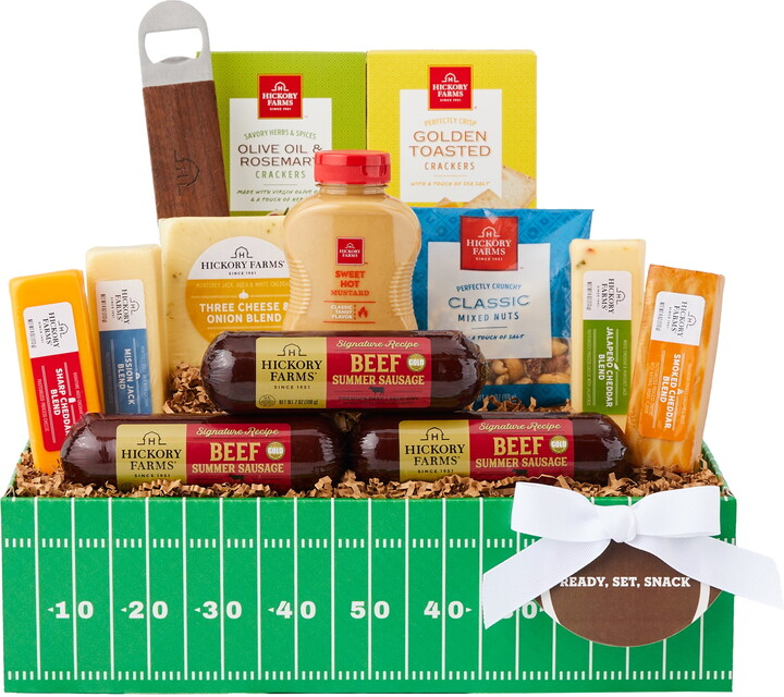 Hickory Farms Game Day Gift Box, 11 pieces | Gifts for Game Day