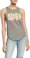 Thumbnail for your product : Chaser Sleeveless AC\/DC Faded Logo Tank