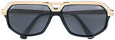 Thumbnail for your product : Cazal geometric shaped sunglasses