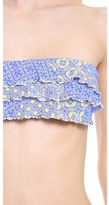 Thumbnail for your product : OndadeMar Etheral Bandeau Bikini Top