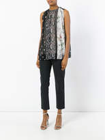 Thumbnail for your product : Giambattista Valli multi floral print pleated shell top