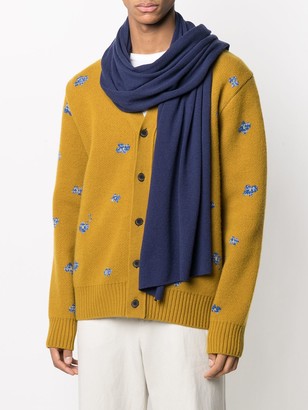 Pringle Scottish cashmere fine knit scarf