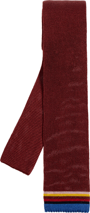 Paul Smith Silk Tie  - Red