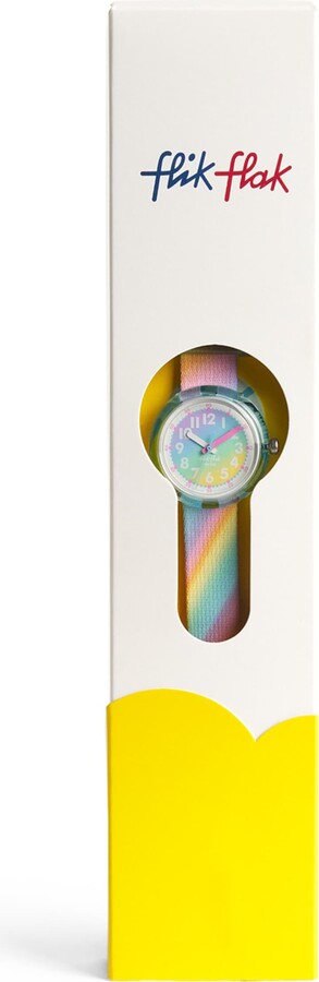 Flik Flak Liquid Rainbow Watch