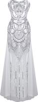 Thumbnail for your product : Angel-fashions Women's Strapless Sweetheart Sequins Lace Up Party Dresses (XXL, )