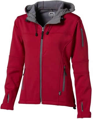 Slazenger Womens/Ladies Match Softshell Jacket (Red) - ShopStyle