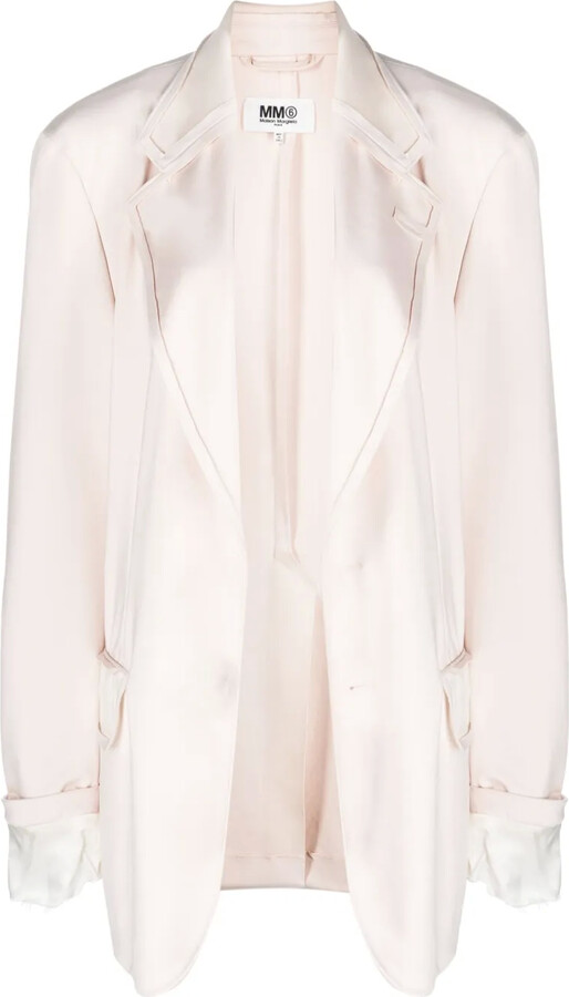 MM6 MAISON MARGIELA Long-Sleeve Single-Breasted Blazer