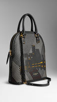 Thumbnail for your product : Burberry The Medium Bloomsbury with Seoul City Motif