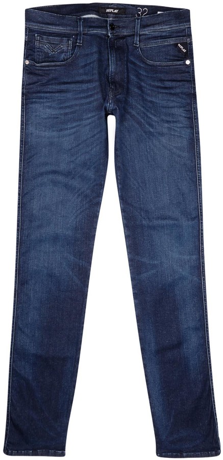 replay men's anbass slim jeans