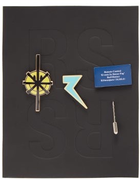 Raf Simons Pack Of Three Brooches - Multi