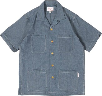 Battenwear Five Pocket Island Shirt Chambray Blue - ShopStyle 