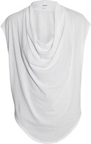 Thumbnail for your product : Helmut Lang Draped cotton and modal-blend jersey top