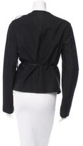 Thumbnail for your product : Rosetta Getty Textured Asymmetrical-Trimmed Jacket w/ Tags