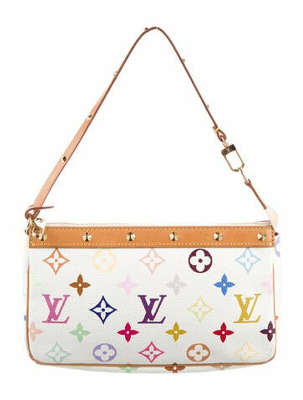 Louis Vuitton Vintage Monogram Multicolore Pochette Accessoires White -  ShopStyle Shoulder Bags