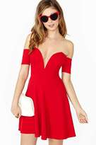 Thumbnail for your product : Nasty Gal Night Fall Dress - Red