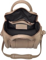 Thumbnail for your product : Alexander Wang Rockie In Pebbled Latte With Rose Gold Hardware