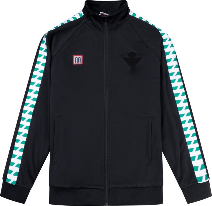 Pony Adult Real Betis Vintage Black Track Jacket, Men's, XL