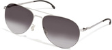 Thumbnail for your product : Mykita Stainless Steel Sunglasses in Silver/Gainsboro