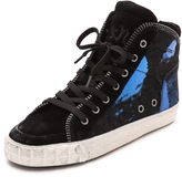 Thumbnail for your product : Ash Shake Bis Haircalf High Top Sneakers