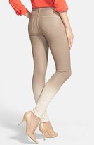 Thumbnail for your product : Rachel Roy Ombré Sateen Skinny Jeans