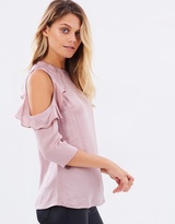 Thumbnail for your product : Lipsy Ruffle Top