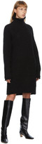 Thumbnail for your product : DRAE Black Alpaca Turtleneck Pullover Dress