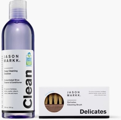 Jason Markk JasonMarkkDeepCleaningSolutionShoeCleaner&DelicatesBrush2-PieceSet