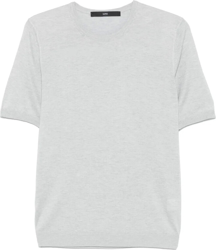 SAPIO fine-knit T-shirt