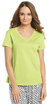 Thumbnail for your product : Hue Knit V-Neck Top