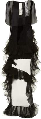 Givenchy Asymmetric Long Dress