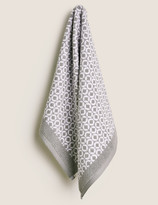 Thumbnail for your product : Marks and Spencer Pure Cotton Repeat Links Towel