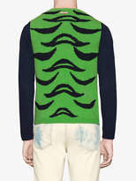 Thumbnail for your product : Gucci Wool sweater with tiger