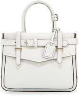 Thumbnail for your product : Reed Krakoff Boxer Pebbled Leather Tote Bag, White
