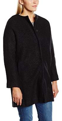 Suncoo Women's Long Sleeve Coat - Black