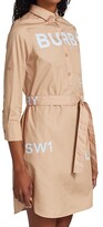 Thumbnail for your product : Burberry Kiley Belted Shirtdress