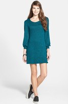 Thumbnail for your product : Mimichica Mimi Chica Long Sleeve Shift Dress (Juniors)