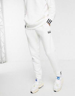 adidas RYV sweatpants in white - ShopStyle Activewear Pants