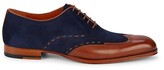 Thumbnail for your product : Mezlan Paganini Two-Tone Leather Oxfords